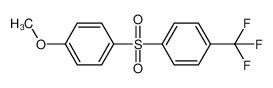 1 Metoxi 4 4 Trifluorometil Fenil Sulfonil Benceno CAS 398126