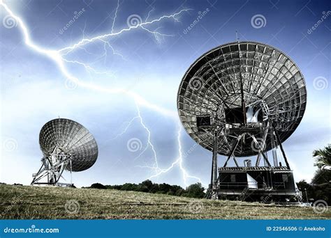 Radar dish stock photo. Image of communications, dishware - 22546506