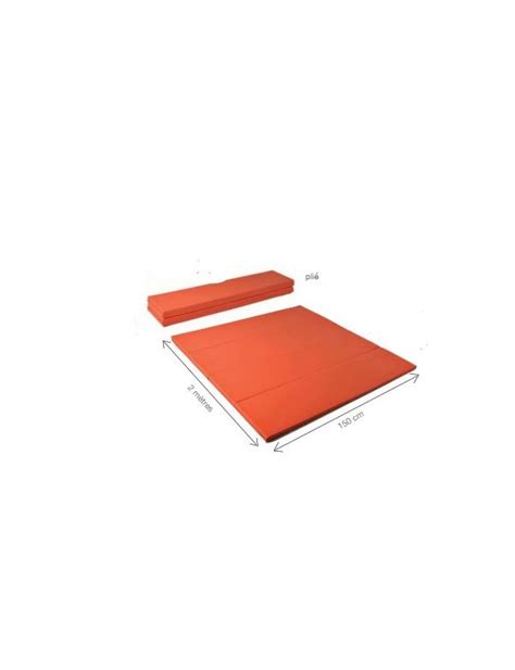 Surface d évolution gymnastique aire DimaSport orange abricot