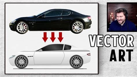 How To Make Vector Car Art Inkscape Vehicle Profile Design Tutorial