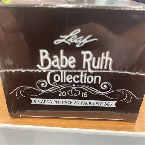 2016 Leaf Babe Ruth Collection Box Factory Sealed Unopened Free