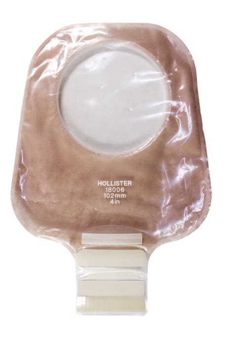 Bolsa de Colostomía Hollister 18006 Drenable Lock n roll Sin Filtro