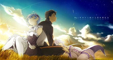 Rezero Kara Hajimeru Isekai Seikatsu Rem Re Zero Natsuki Subaru