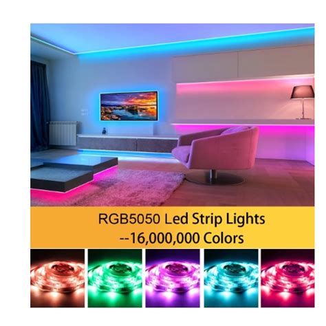 Kit Banda Led Rgb Pentru Tv Jrh Lungime Metri Usb