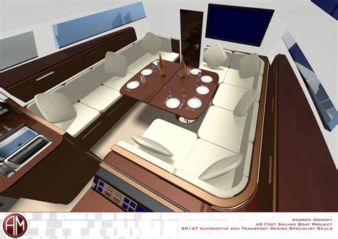 AM 40 Prestige 40 Foot Sailing Yacht by Andrew Mooney at Coroflot.com