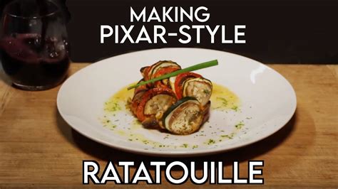 Making Pixar Style Ratatouille Confit Byaldi Youtube