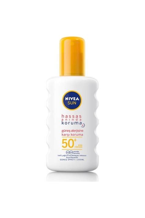 Nivea Sun Hassas An Nda Koruma Hassas Ciltlere Zel Spreyi Gkf