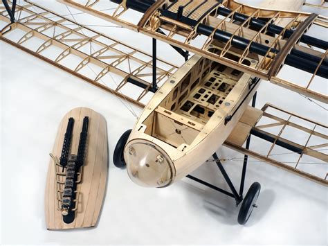 Balsawood Rc Airplane Kit Albatros D Iii M Wingspan Laser Cut