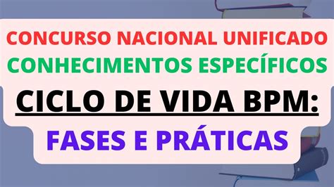 Ciclo De Vida Bpm Fases E Pr Ticas Gest O Governamental Cnu Youtube