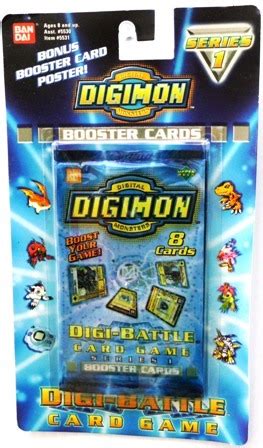 Upper Deck Digimon Digi Battle Digital Monsters Booster Pack Cards