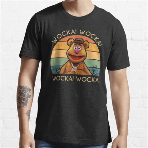 Fozzie Wocka Bear T Shirt For Sale By Allwellia Redbubble Wocka T