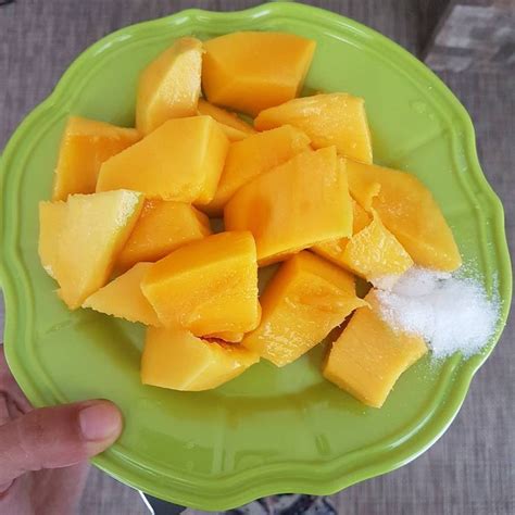 Mi Manchi Mango Sale Ricordo Di Quando Ero Bambina Che Mangiavo Le