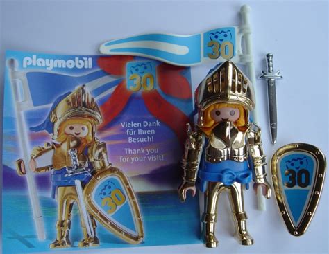 Playmobil Set 0000v9 Ger Nüremberg Toy Fair Give Away Golden Knight