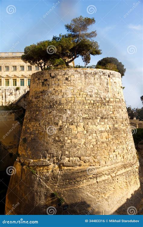 Valletta Malta Top View From Walls Stock Photo Image Of Europe