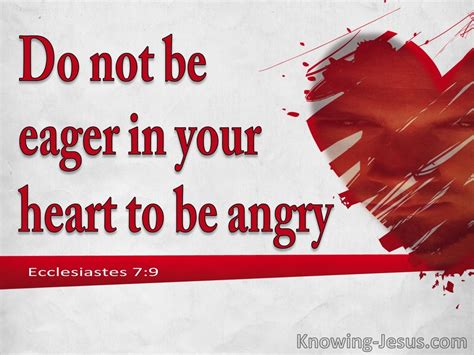 Bible Verses About Controlling Anger