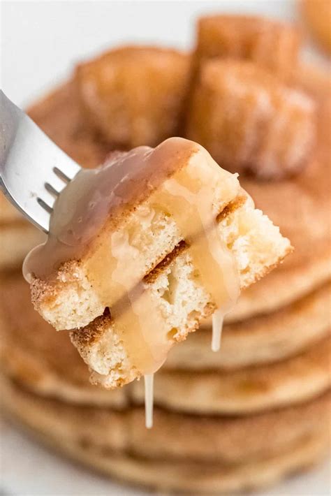 Churro Pancakes • Pancake Recipes