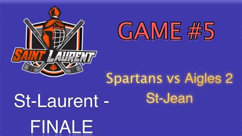 Game Tournoi Hsl Finale Vs Aigles St Jean Part Youtube