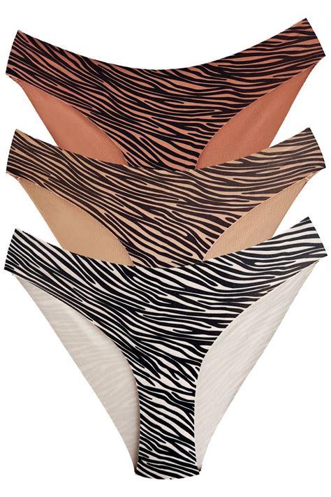 Cottonhill Basic Desenli Lazer Kesim Kadın Bikini Külot lü Paket Fiyatı Yorumları Trendyol
