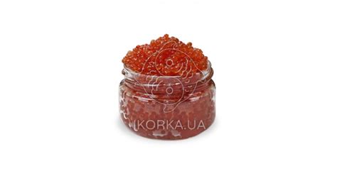 Красная икра норвежского лосося ПРЕМИУМ 500 г, стекло - купить в ...