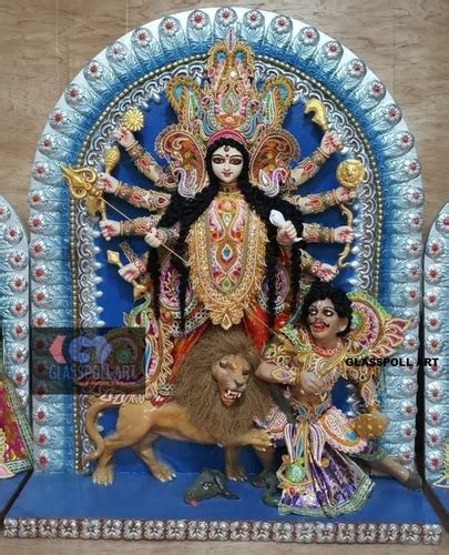 Small Panch Chala Fiberglass Durga Idol At Best Price In Kolkata