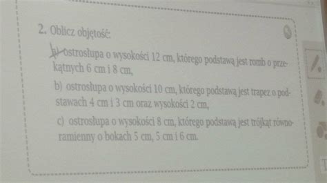 Błagam pomóżcie mi zrobić B i C podpunkt z góry dziękuję dam naj