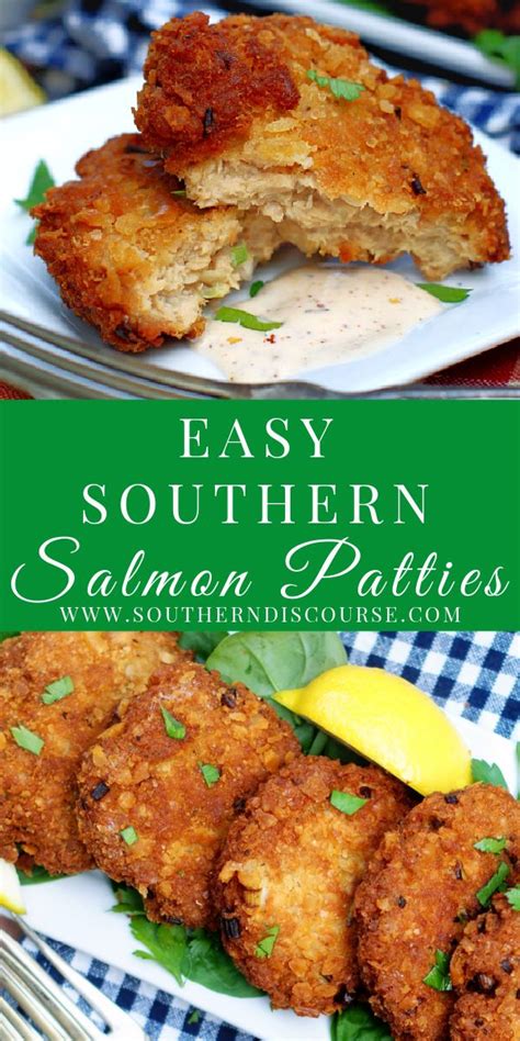 Easy Southern Salmon Patties A Southern Discourse Salmon Patties