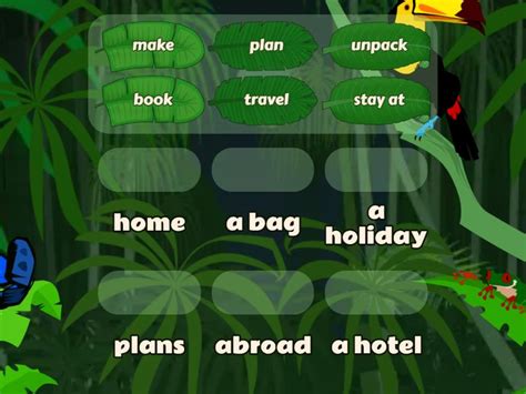 Collocations Travel Match Up