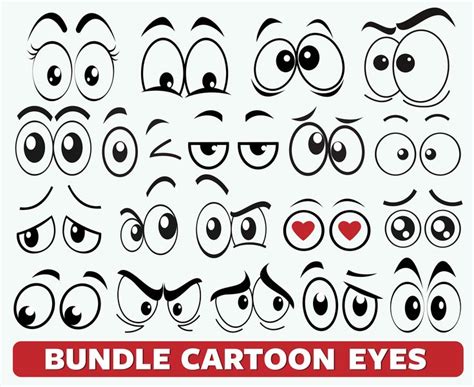 Cartoon Eyes Svg Comic Svg Emoji Eyes Svg Emoticon Svg Eyelashes Svg ...