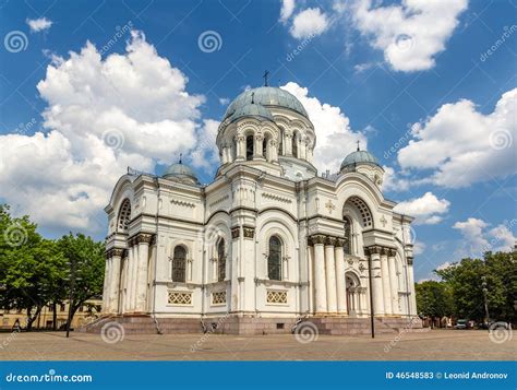 St Michael The Archangel Church In Kaunas Stock Image Image Of