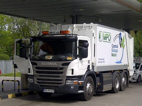 Warszawa Mieciarek Na Cng Marki Scania Je Dzi Ju Dla Mpo Cng