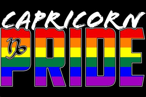 Lgbt Capricorn Pride Flag Zodiac Sign Digital Art By Patrick Hiller