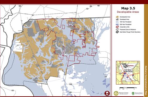 Zachary La Zoning Map