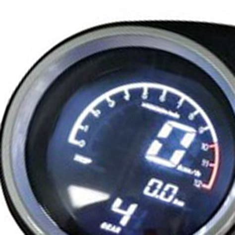 Universal Digitale Motorrad Oeter LCD Meter Speeeter Tachometer