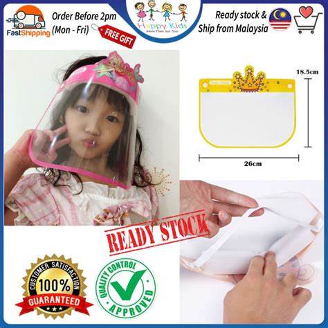 Happy Kids 1pc Child Protective Face Mask Anti Droplet Face Cover