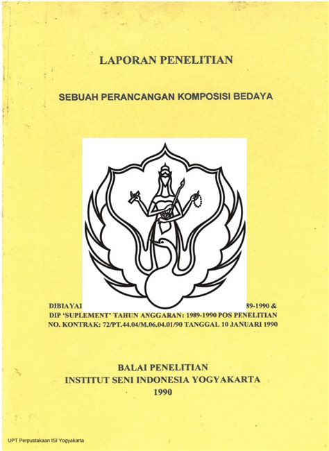 PDF UPT Perpustakaan ISI Yogyakartadigilib Isi Ac Id 3301 1 BAB 1 Pdf