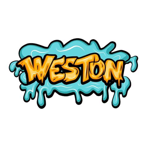 Premium Vector Graffiti Names With Hand Drawn Design