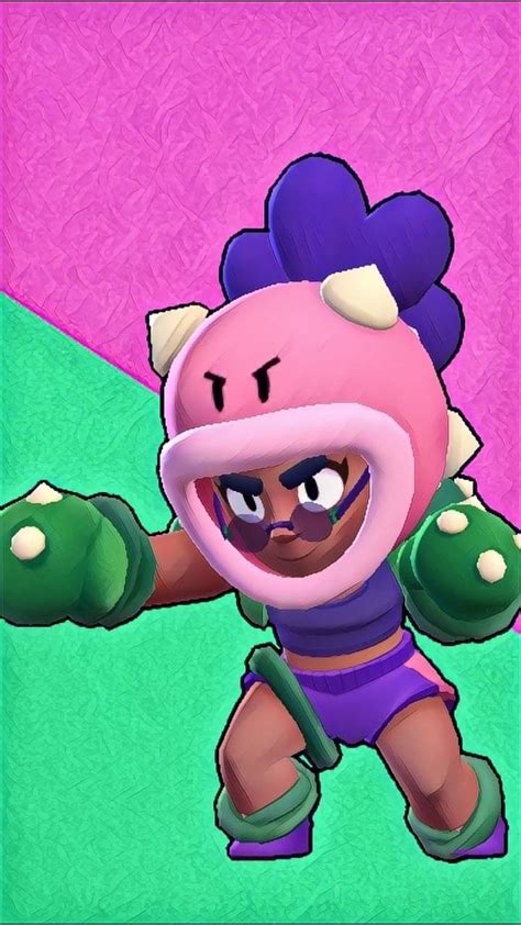 Rosa Brawlstars By Wincoficial Brawl Stars Rosa Hd Phone Wallpaper