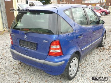 2001 Mercedes Benz A Class A 160 CDI Classic Car Photo And Specs