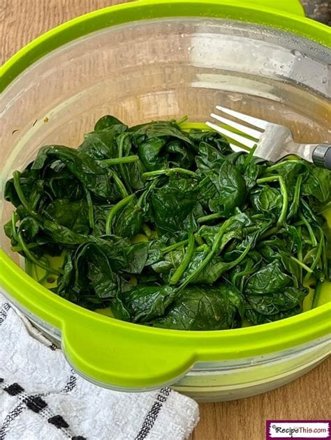 Microwave Spinach | Recipe This