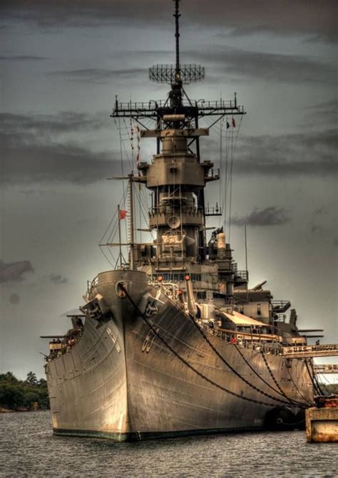 “uss Missouri” Bb 63 Mighty Mo Is 3rd Of 4 8873 Iowa Class Battleships 1st