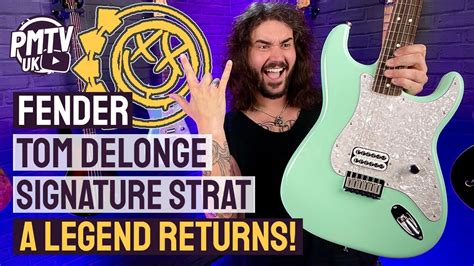 The Fender Tom Delonge Signature Stratocaster Is Back The Famous