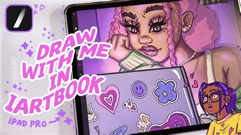 Draw With Me In Iartbook 💖☁️💻 Work Day Ipad Pro Drawing Free