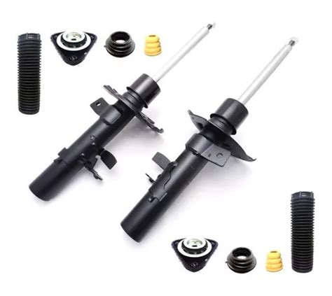 Kit 2 Amortecedor Coxim Batente Ford Focus 2013 2014 2015 2016 2017