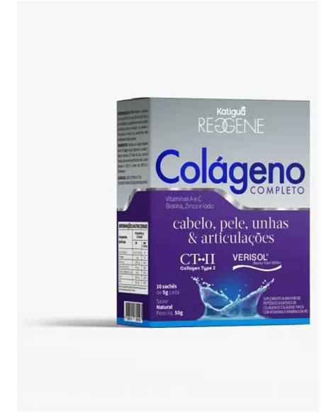 COLAGENO COMPLETO VERISOL TIPO II NATURAL SACHE 10X5G