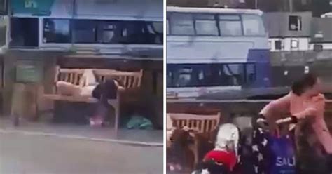 Video Naked Woman On Legal High Spice Performs Furious Sex Act On Bench Daily Star