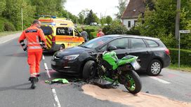 Freital Unfall Mohorn Opelfahrer Bersieht Biker S Chsische De