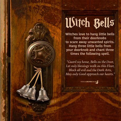 Witch Bells And How To Use Them Magical Recipes Online Witch Diy