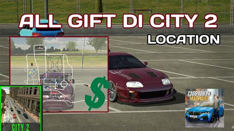 All Gift Location City Car Parking Simulator Youtube