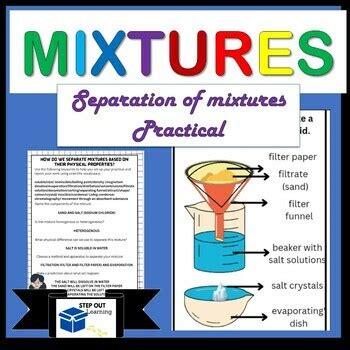 Separating Mixtures Experiment Practical With 7 Detailed Answer Sheets