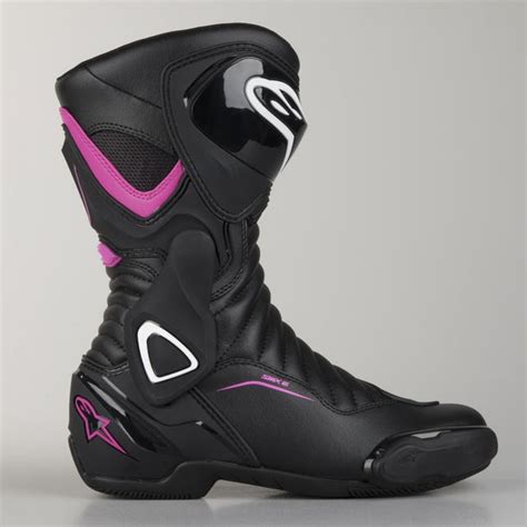 Alpinestars Stella Smx 6 V2 Boots Black Fuchsia